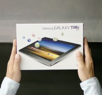 Samsung “Meet the Tab” Video